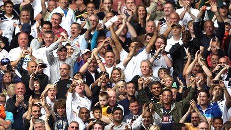 Tottenham supporters