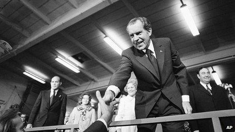 Richard Nixon in 1972