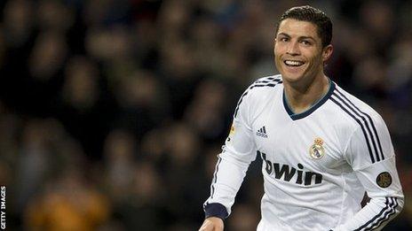 Real Madrid and ex-Manchester United star Cristiano Ronaldo