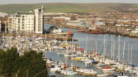 Newhaven in East Sussex