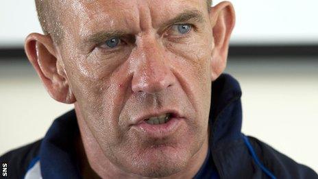 Kilmarnock boss Kenny Shiels