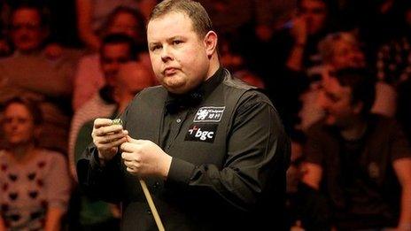 Snooker player Stephen Lee