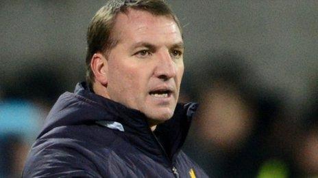 Liverpool manager Brendan Rodgers