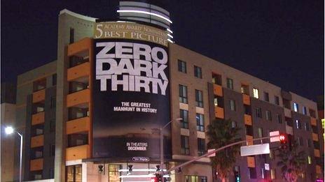 Zero Dark Thirty billboard in LA