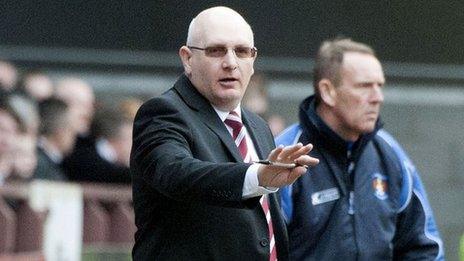 Heart of Midlothian manager John McGlynn