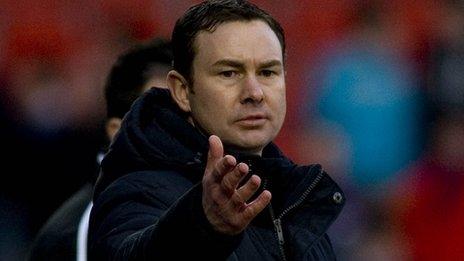 Ross County manager Derek Adams