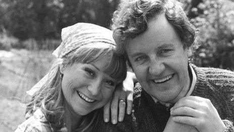 Richard Briers as Tom and Felicity Kendal as Barbara.