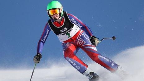 Kelly Gallagher in action in New Zealand in August 2011