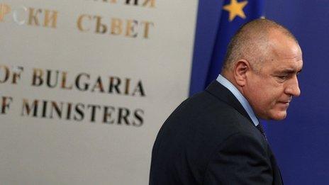 Bulgarian PM Boiko Borisov (19.02.13)