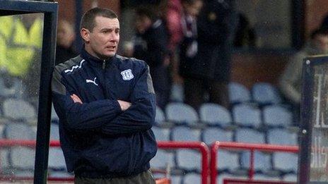 Former Dundee manager Barry Smith