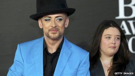 Boy George and his niece Molly