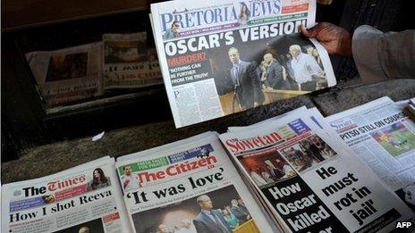 Copies of newspapers (20 February 2013}