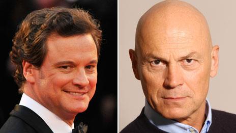 Colin Firth and Luca Biagini