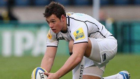 Sale Sharks full-back Rob Miller