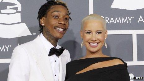 Wiz Khalifa and Amber Rose