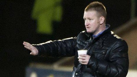 St Johnstone manager Steve Lomas