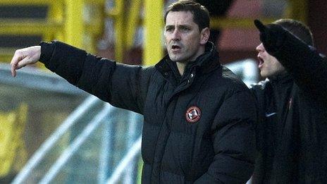 Dundee United manager Jackie McNamara