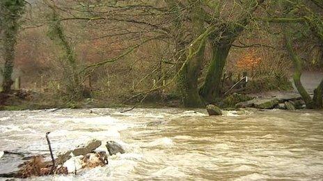 Washed away Tarr Steps