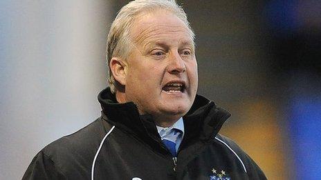 Bury manager Kevin Blackwell