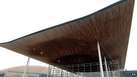 Welsh assembly building