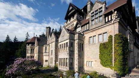 Cragside house