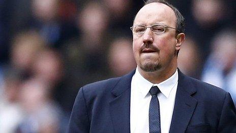 Chelsea interim manager Rafael Benitez