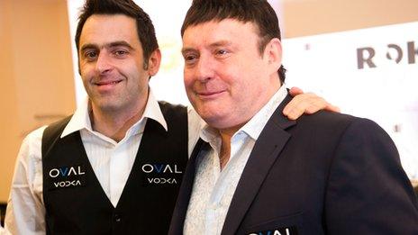 Ronnie O'Sullivan and Jimmy White