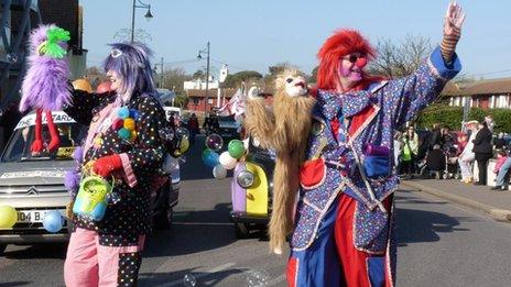 Clowns in Bognor Regis