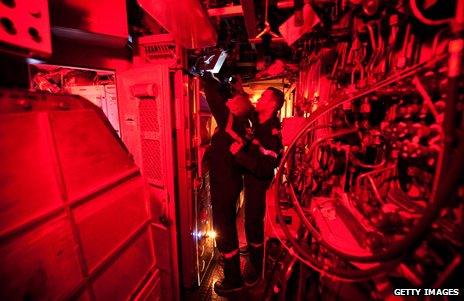 French submarine crew