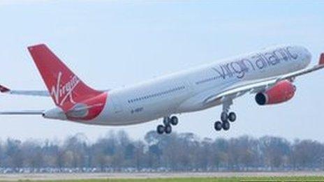 Virgin Atlantic aircraft