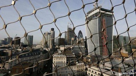 City of London skyline