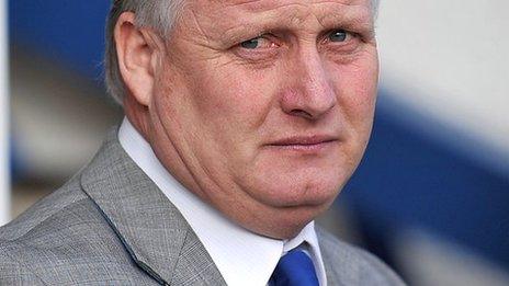 Bury manager Kevin Blackwell