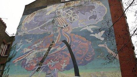 A mural in Brixton, London