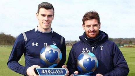 Andre Villas-Boas and Gareth Bale