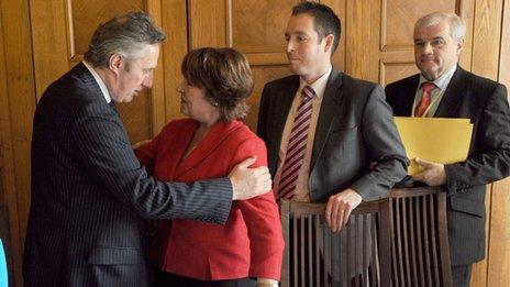 Ian Paisley Jr and Rosemary Dana Scallon,