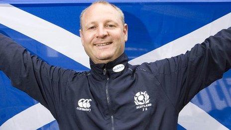 Scotland rugby sevens coach Stephen Gemmell