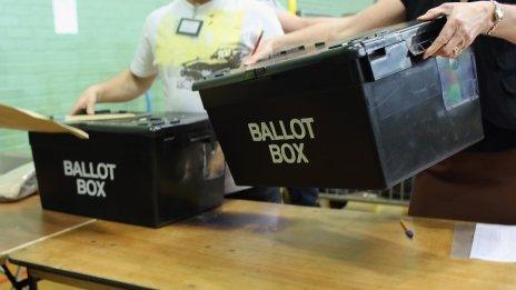 Ballot boxes