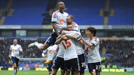 Bolton celebrate