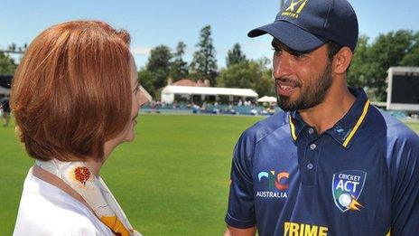 Fawad Ahmed & Julia Gillard