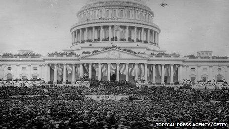 Crowds at Capitol Hill