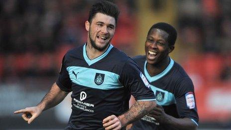 Burnley striker Charlie Austin