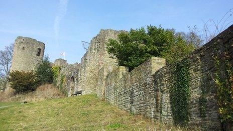 Ludlow town walls