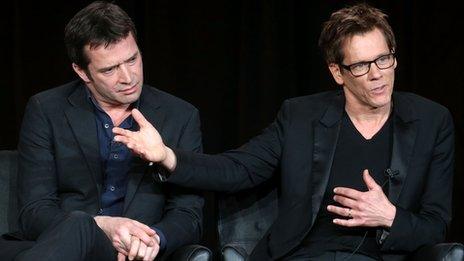 James Purefoy and Kevin Bacon