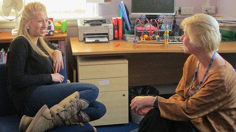 Stacey Solomon talks to psychotherapist Amanda Jones.