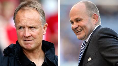 Sean O'Driscoll and Andy Robinson