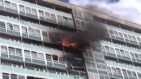 Fire at Lakanal House in 2009