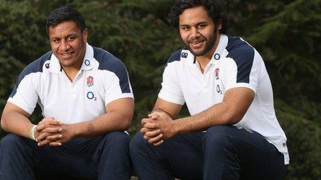 Mako Vunipola and his brother Billy