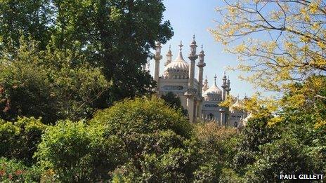 Brighton's Royal Pavilion Gardens