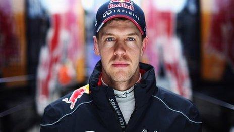 Triple world champion Sebastian Vettel