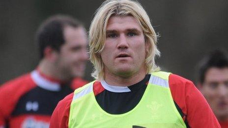 Wales hooker Richard Hibbard